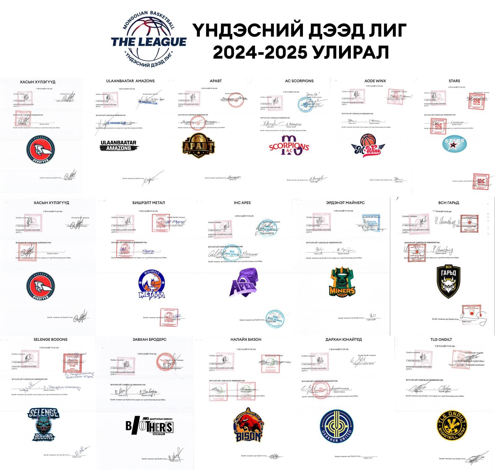 Үндэсний Дээд Лигийн шинэ улирлын тов тодорлоо